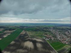 Letecký pohled na Šitbořice (2023)
