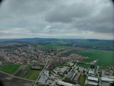 Letecký pohled na Šitbořice (2023)