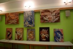 Výstava obrazů a tapisérií Jiřiny Kulíškové